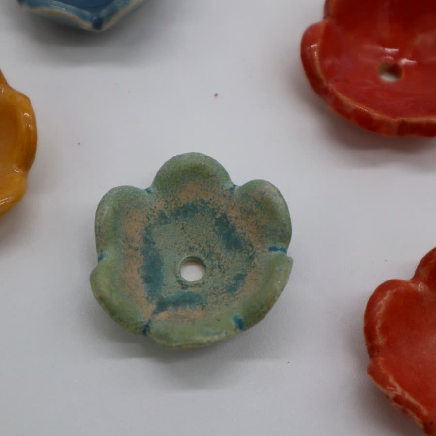 Handthrown ceramic incense holders — custom event and gift orders